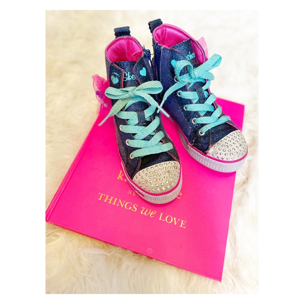 Sketchers - Twinkle Toes High Top shoes - sz. 1
